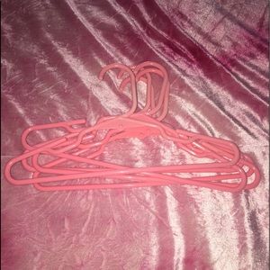 💕Pack of 5 Mini Hangers- Guava Colored💕